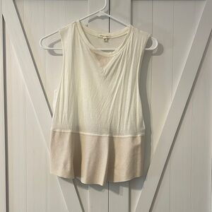 Women's Sleeveless Top - Cream